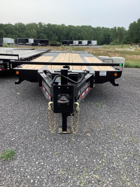 New 2027 Iron Bull 102x26 23900 GVWR 5' Dove Tail W/Rampage Ramps Deckover Trailer