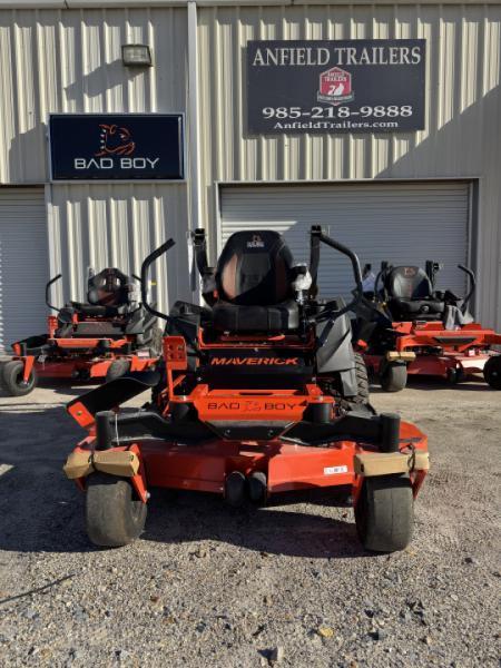 New 2026 Bad Boy MAVERICK 60" KAWASAKI 24 HP Lawn Mowers