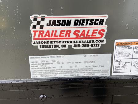 New United UJ-8.5X16 Cargo Enclosed Trailer