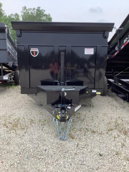 New 2027 Interstate Trailers 83x14 14000 GVWR 4' Sides Dump Trailer