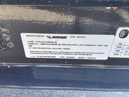 New Lamar Trailers Car Hauler 83"X20'