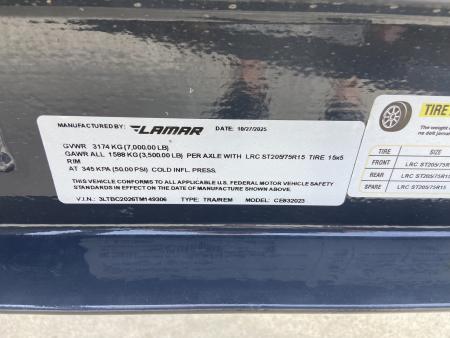 New Lamar Trailers Car Hauler 83"X20'