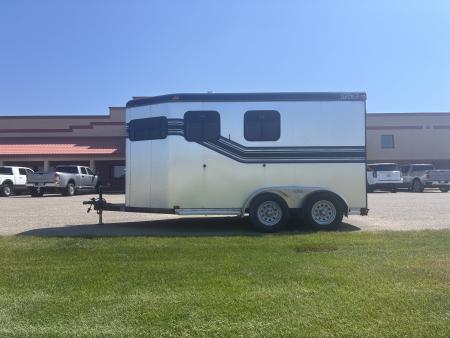 Used 1999 Trail-ET 2H Slant Load BP Horse Trailer