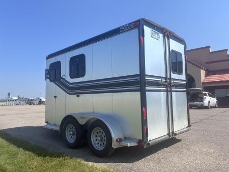 Used 1999 Trail-ET 2H Slant Load BP Horse Trailer