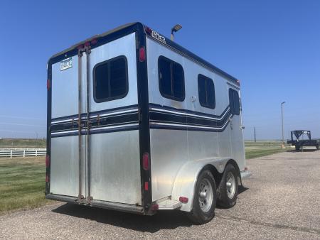 Used 1999 Trail-ET 2H Slant Load BP Horse Trailer