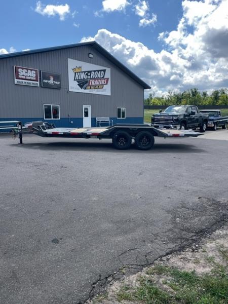 New 2027 Horizon Trailers HET 22x102 Equipment Trailer,Gravity Tilt, Drive Over Fenders, 10k Axles