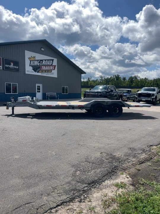 New 2027 Horizon Trailers HET 22x102 Equipment Trailer, Gravity Tilt, Drive Over Fenders