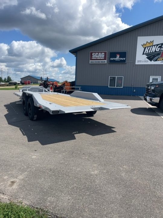 New 2027 Horizon Trailers HET 22x102 Equipment Trailer, Gravity Tilt, Drive Over Fenders
