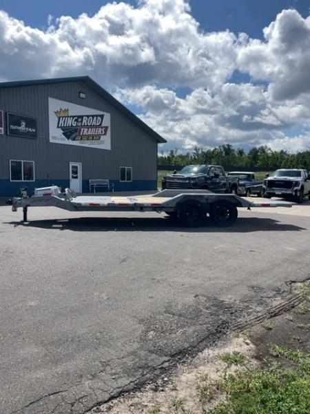 New 2027 Horizon Trailers HET 22x102 Equipment Trailer, Gravity Tilt, Drive Over Fenders