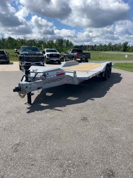 New 2027 Horizon Trailers HET 22x102 Equipment Trailer, Gravity Tilt, Drive Over Fenders
