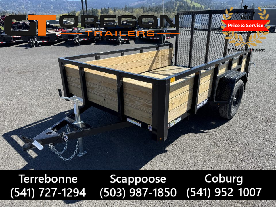 New 2026 Sure-Trac 6x10 Tube Top 3 Board Utility 3K GVWR