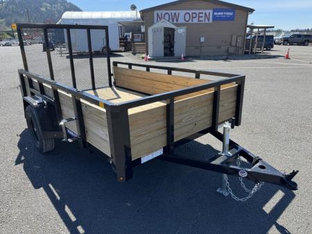 New 2026 Sure-Trac 6x10 Tube Top 3 Board Utility 3K GVWR