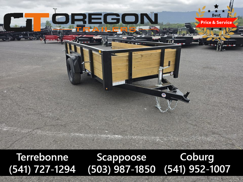 New 2026 Sure-Trac 5x10 3-Board Utility Trailer 3K GVWR
