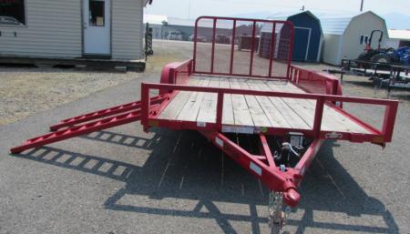 New 2026 Delco Trailers U614U32CS4E 83x14 Utility Trailer