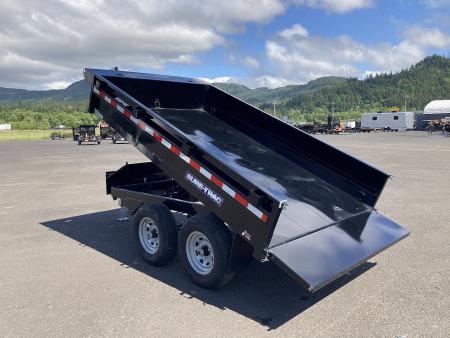 New 2026 Sure-Trac 6x12 Deckover Dump Trailer 10K GVWR