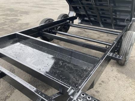 New 2026 Sure-Trac 7x14 Telescopic Dump 4FT Sides 14K GVWR