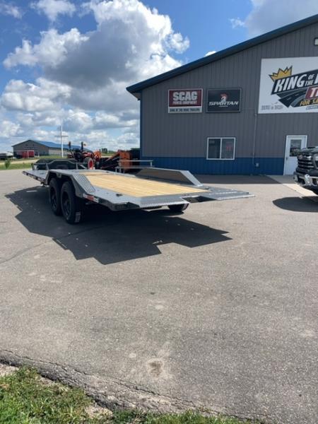 New 2027 Horizon Trailers HET 24x102 Tilt Equipment Trailer 10k Axles