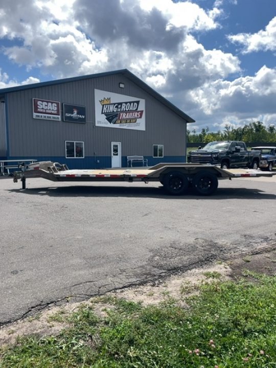 New 2027 Horizon Trailers HET 24x102 Tilt Equipment Trailer 10k Axles