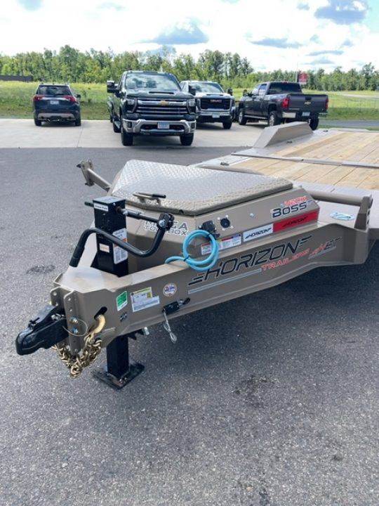 New 2027 Horizon Trailers HET 24x102 Tilt Equipment Trailer 10k Axles