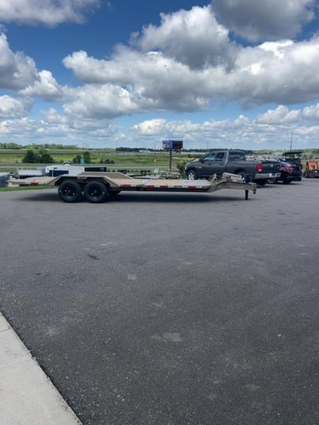 New 2027 Horizon Trailers HET 24x102 Tilt Equipment Trailer 10k Axles