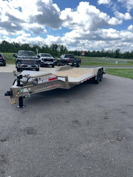 New 2027 Horizon Trailers HEH 22x102 Equipment Trailer 10k Axles