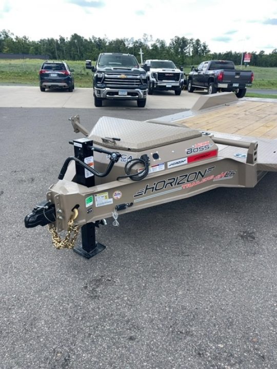 New 2027 Horizon Trailers HEH 22x102 Equipment Trailer 10k Axles