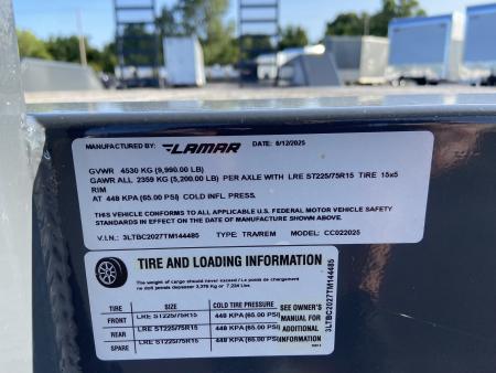 New Lamar Trailers Car Hauler 102"X20'