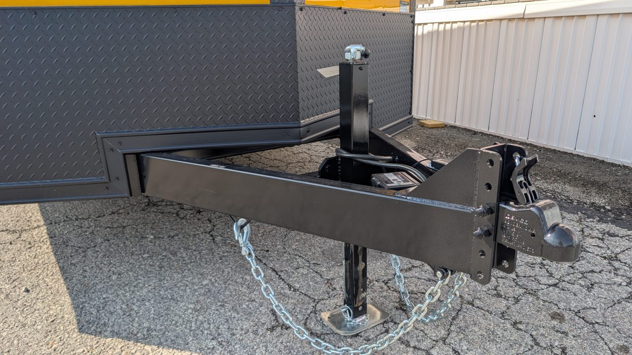 New HERE WE GO!!! 2027 BELMONT 7x14 Tandem V-Nose Cargo Trailer w/ Ramp (84" INSIDE HEIGHT!!!)