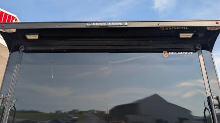 New HERE WE GO!!! 2027 BELMONT 7x14 Tandem V-Nose Cargo Trailer w/ Ramp (84" INSIDE HEIGHT!!!)
