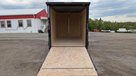 New HERE WE GO!!! 2026 BELMONT 7x14 Tandem V-Nose Cargo Trailer w/ Ramp (84" INSIDE HEIGHT!!!)