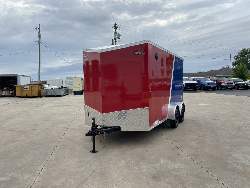 New United UJ-7X14 Enclosed Trailer