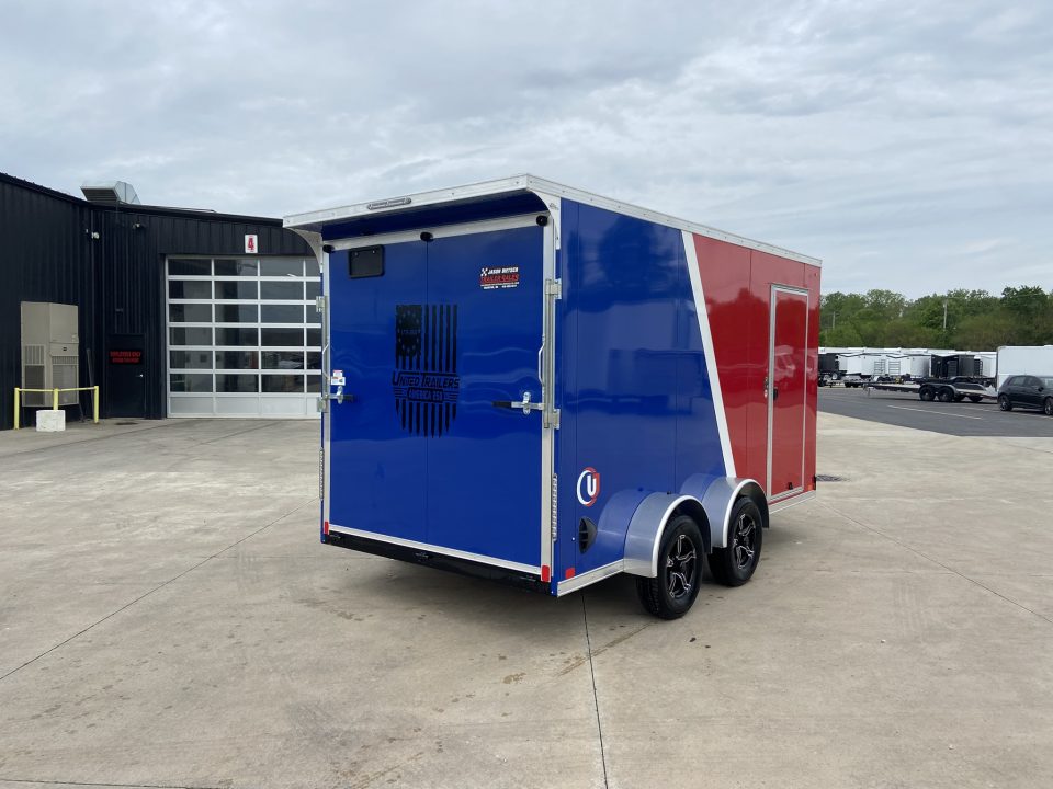 New United UJ-7X14 Enclosed Trailer