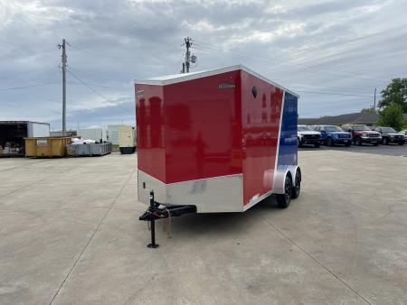 New United UJ-7X14 Enclosed Trailer