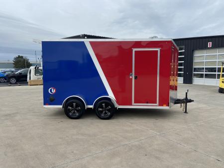 New United UJ-7X14 Enclosed Trailer