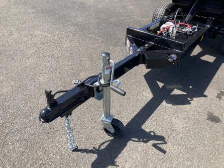 New 2026 Sure-Trac 4.5x8 Utility Deckover Dump Trailer 3K GVWR