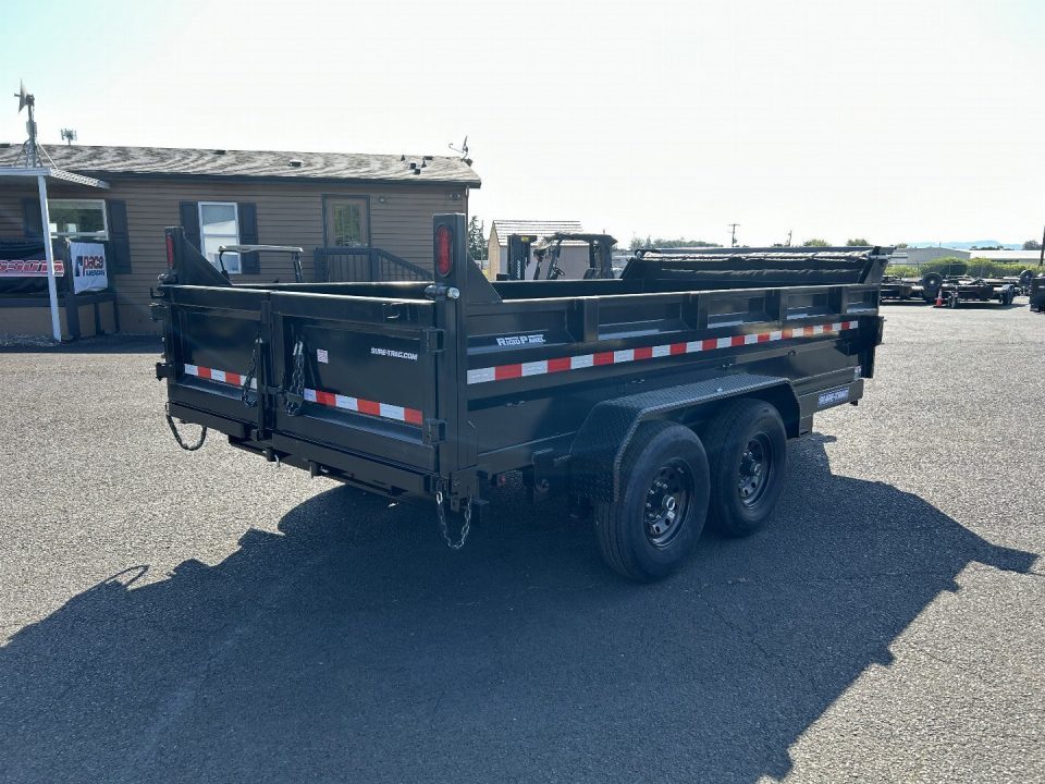 New 2026 Sure-Trac 7x14 Low Pro Scissor Dump 14K GVWR
