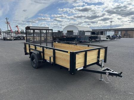 New 2026 Sure-Trac 6x12 Tube Top 3 Board Utility 3K GVWR