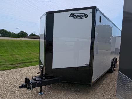 New 2027 Formula Trailers 8.5 x 20 x 7 Conquest SE Flat Top Sloped V-Nose Cargo / Enclosed Trailer