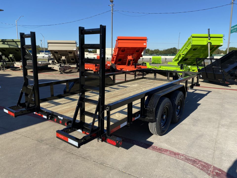 New 2026 Top Hat HT14-16X83-14E-R Utility Trailer