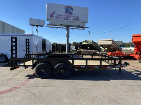 New 2026 Top Hat HT14-16X83-14E-R Utility Trailer