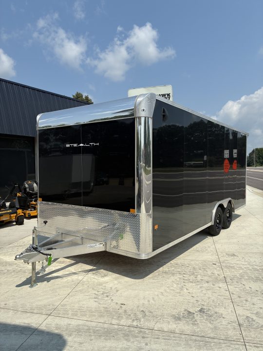 New 2027 Alcom Stealth 8.5x20 Enclosed Cargo Car Hauler Trailer