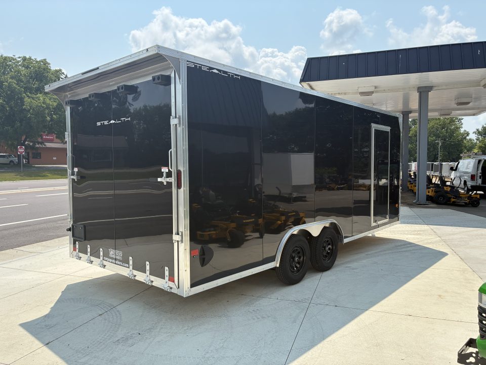 New 2027 Alcom Stealth 8.5x20 Enclosed Cargo Car Hauler Trailer
