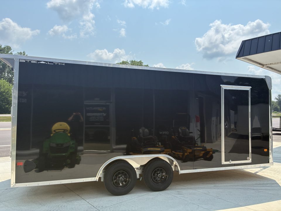New 2027 Alcom Stealth 8.5x20 Enclosed Cargo Car Hauler Trailer