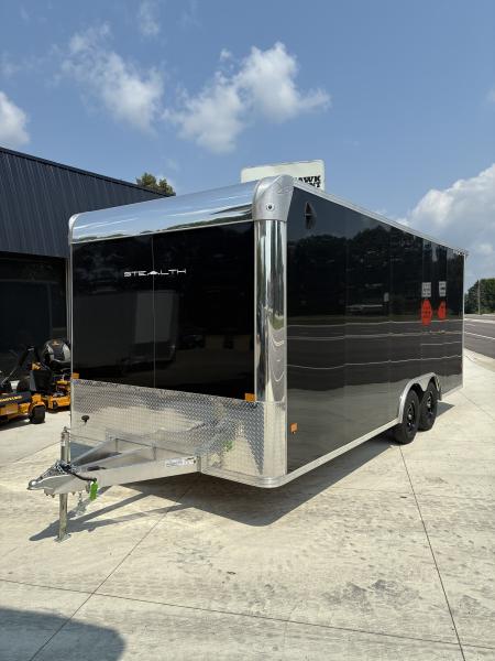 New 2027 Alcom Stealth 8.5x20 Enclosed Cargo Car Hauler Trailer