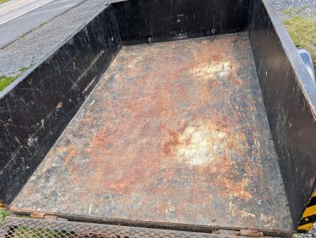 Used 2001 International 5X10 2 FOOT STEEL SIDES AND FLOOR Landscape Trailer NICE LOCAL TRADE