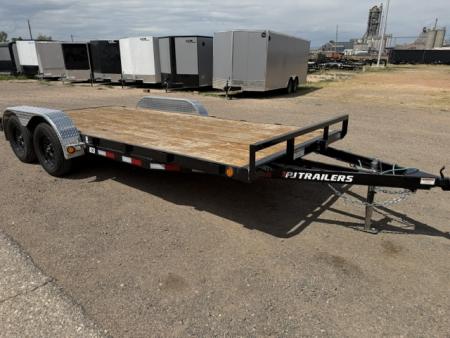 Used 2025 PJ Trailers C4 18' Car Hauler-7K