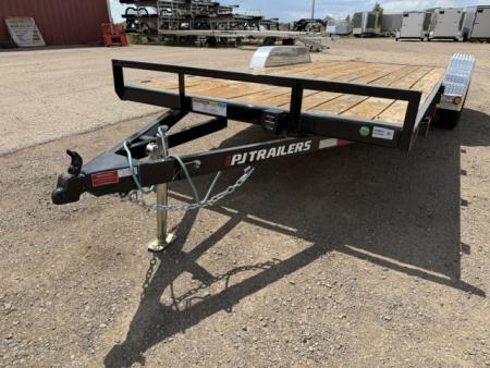 Used 2025 PJ Trailers C4 18' Car Hauler-7K