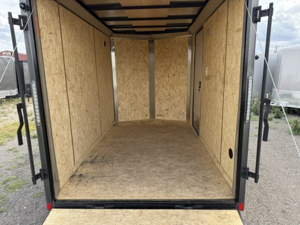 Used 2025 Look Trailers 6x10- black out package- 6in taller Cargo / Enclosed Trailer