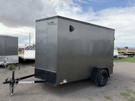 Used 2025 Look Trailers 6x10- black out package- 6in taller Cargo / Enclosed Trailer