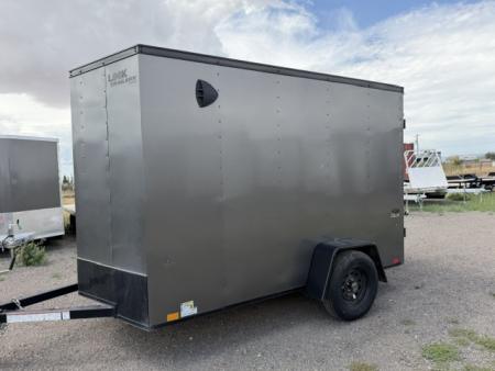 Used 2025 Look Trailers 6x10- black out package- 6in taller Cargo / Enclosed Trailer